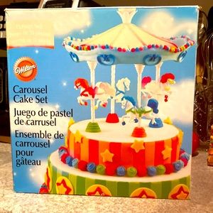 Carousel cake set 🎂